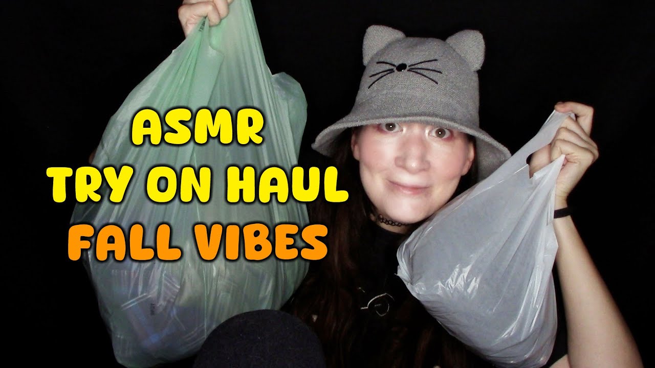 ASMR Try on Haul Mercato Fall Vibes 🍂