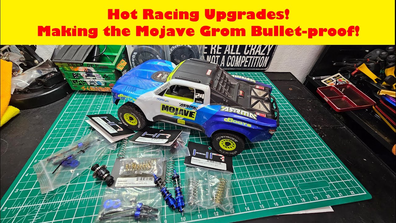 Brushless Mojave Grom - Hot Racing Upgrades!