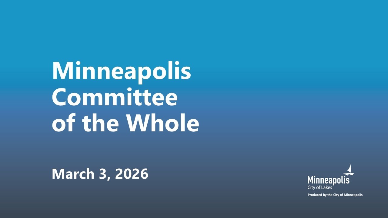 March 3, 2026 Committee of the Whole