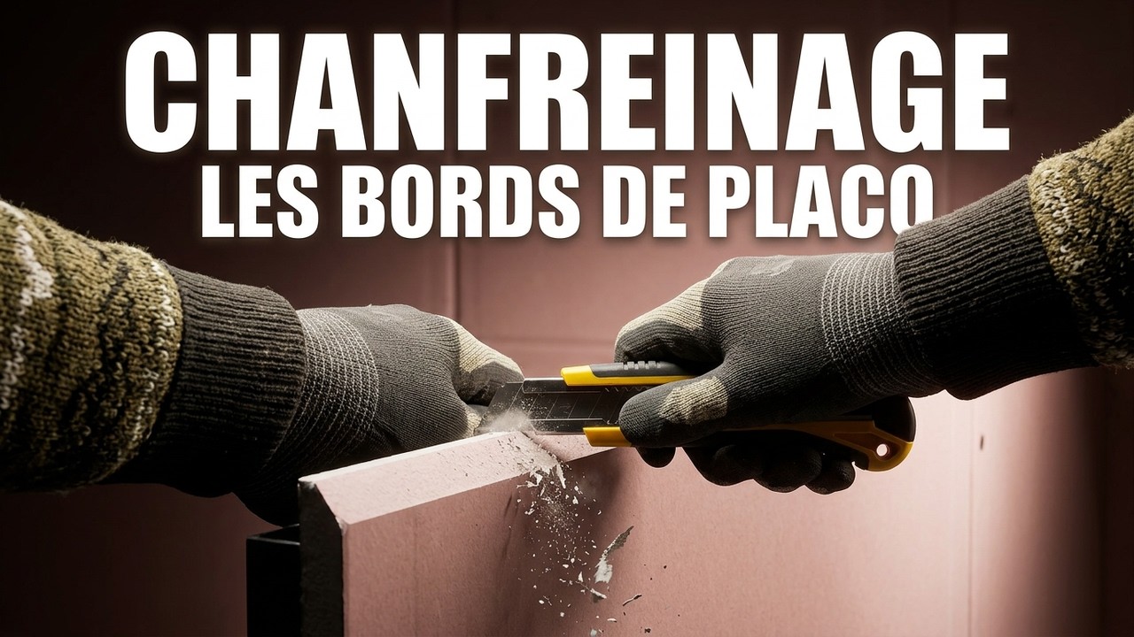 Chanfreinage des bords de placo : bonne pratique ou inutile ?