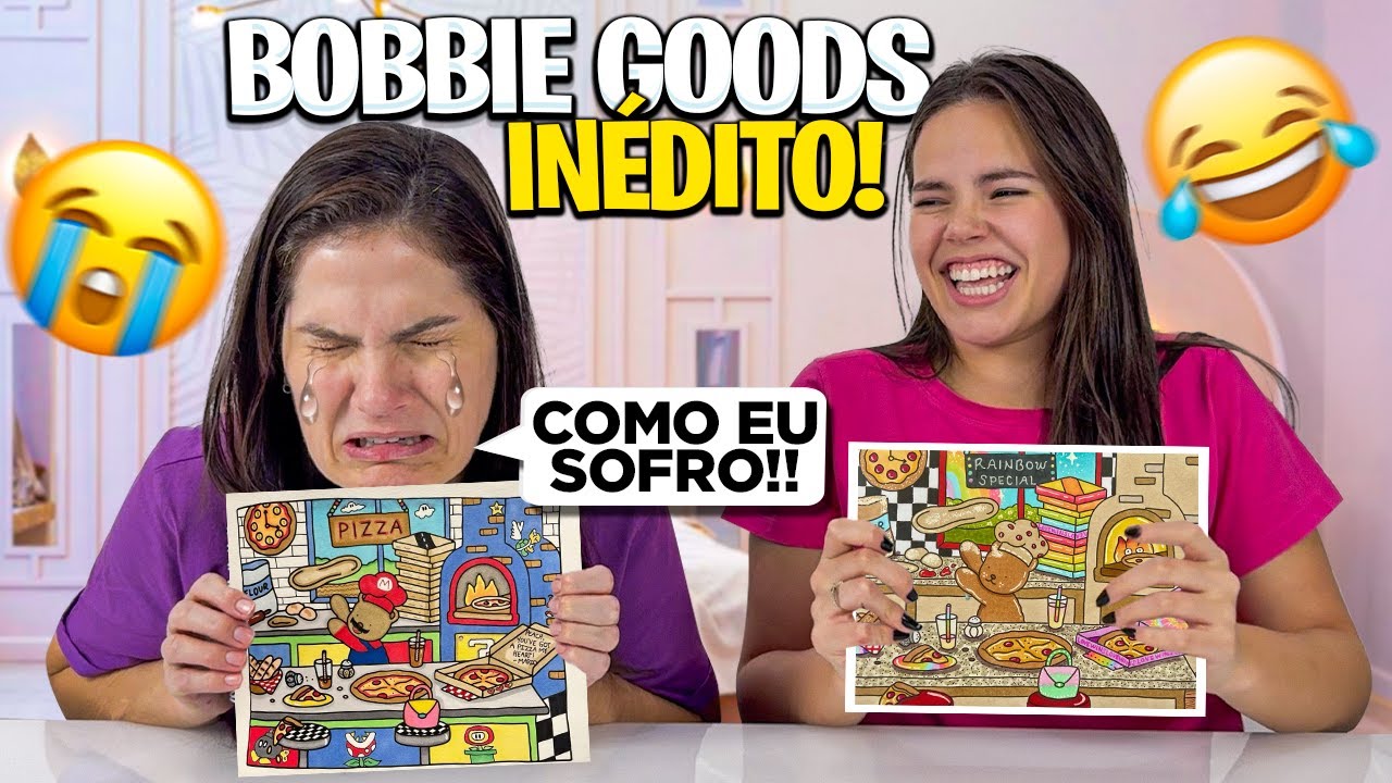 PINTANDO BOBBIE GOODS só com 3 CORES com Tia Hellen.. o mais divertido de todos!!