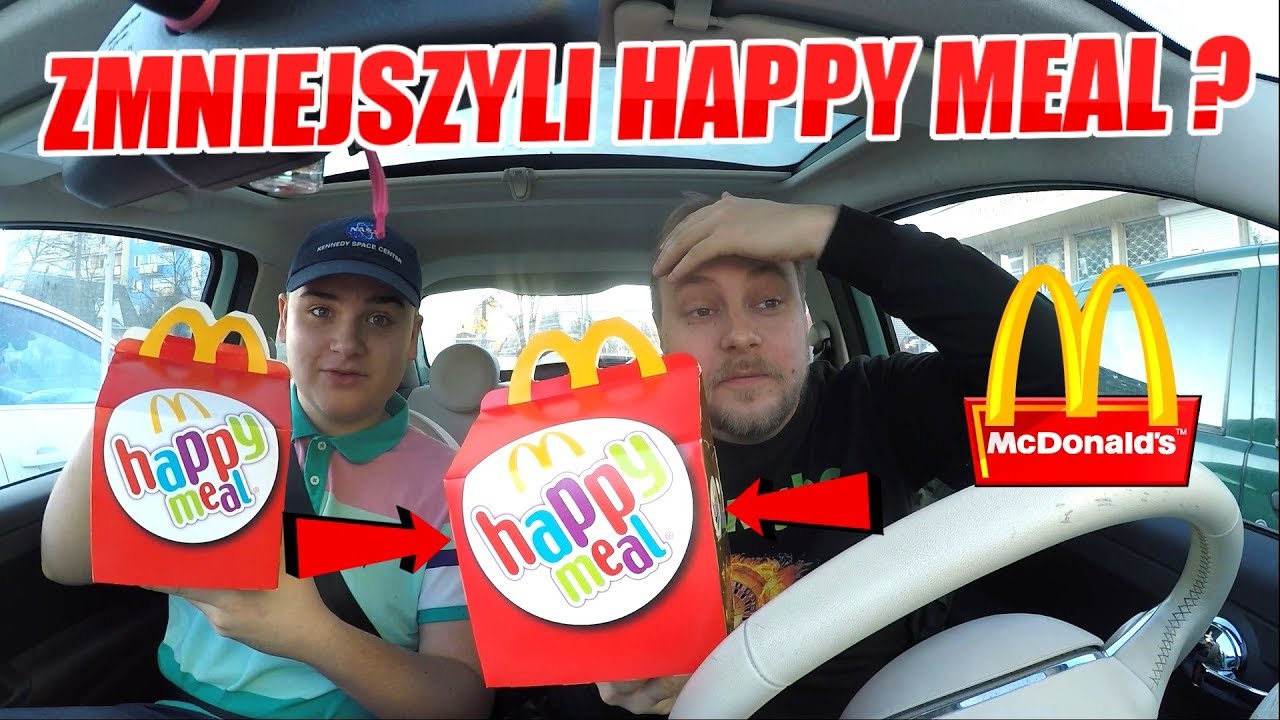 TEST MCDONALD'S ZMNIEJSZYŁ HAPPY MEAL W 2019 ROKU?