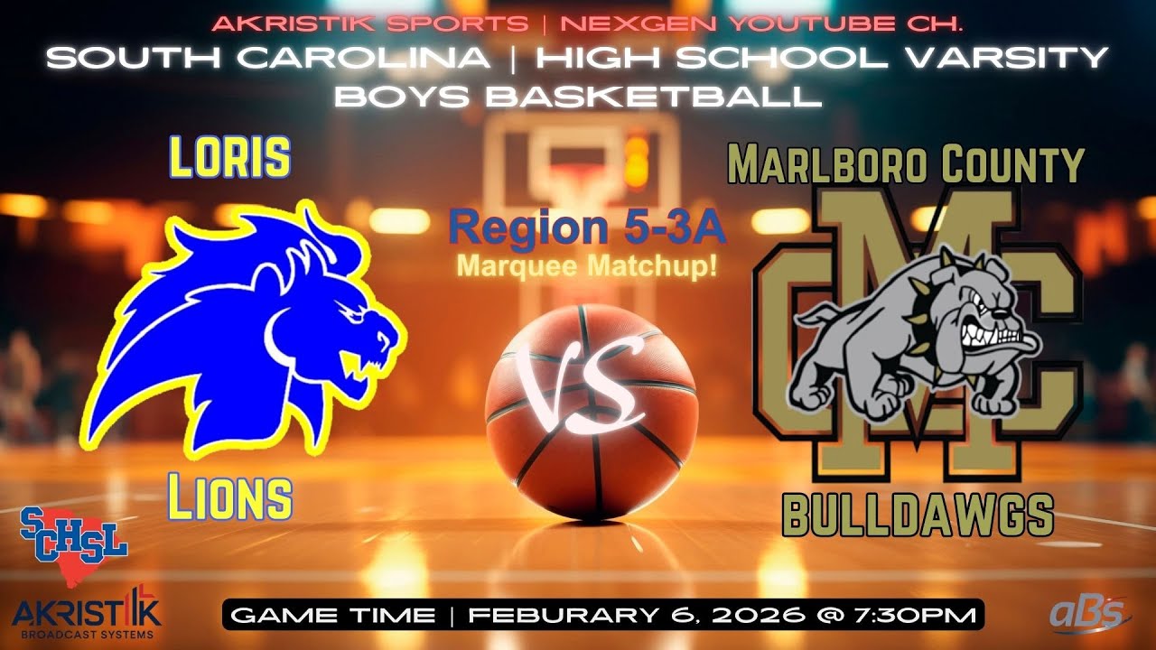 Loris Lions(SC) vs. Marlboro Co Bulldawgs(SC) | Varsity Boys Basketball