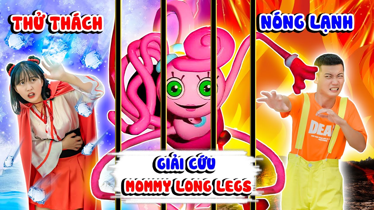 CÁNH CỬA MÀU SẮC NÓNG - LẠNH 🔥 Anh Em Hạt Tiêu Và Doraemon Giải Cứu Mommy Long Legs T12 Táo Xanh TV