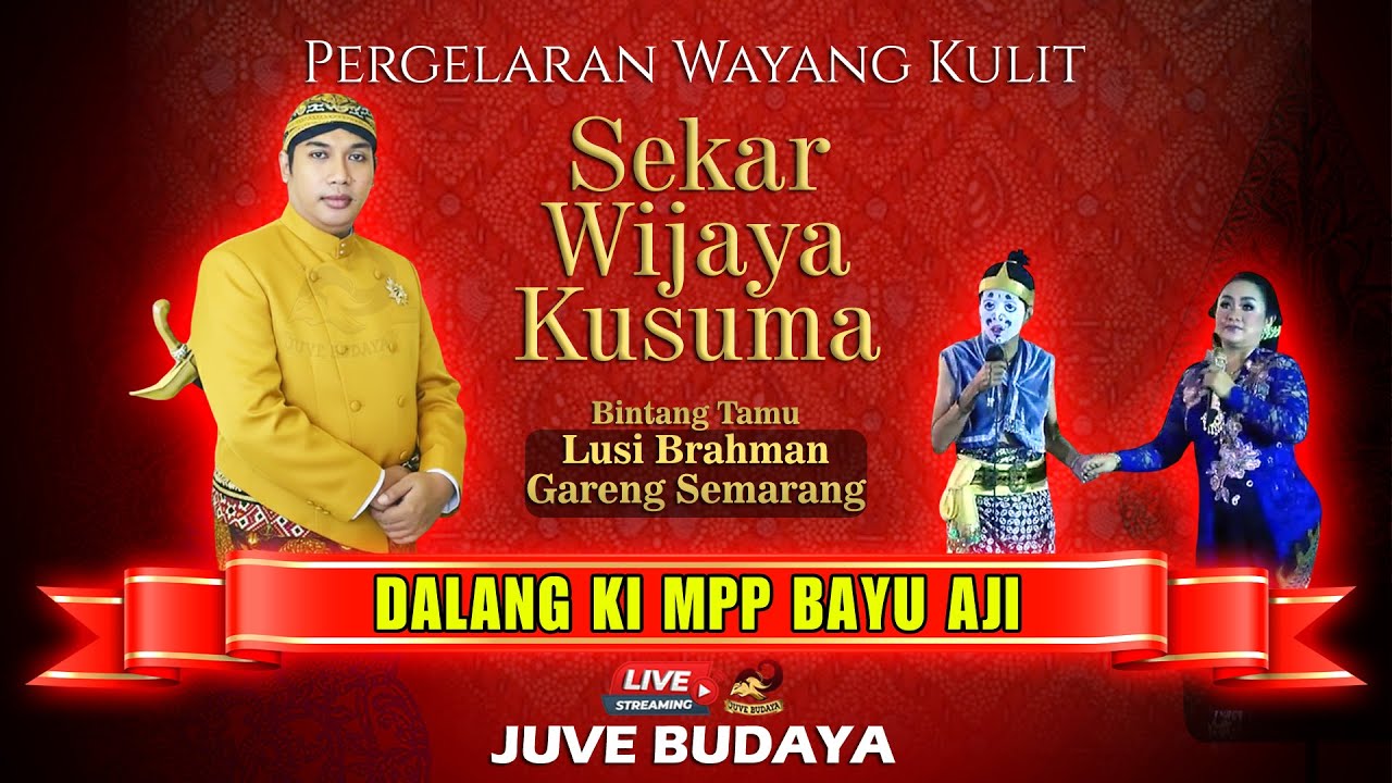 🔴 WAYANG KULIT KI BAYU AJI - SEKAR WIJAYA KUSUMA - GARENG SEMARANG & LUSI BRAHMAN (REC)