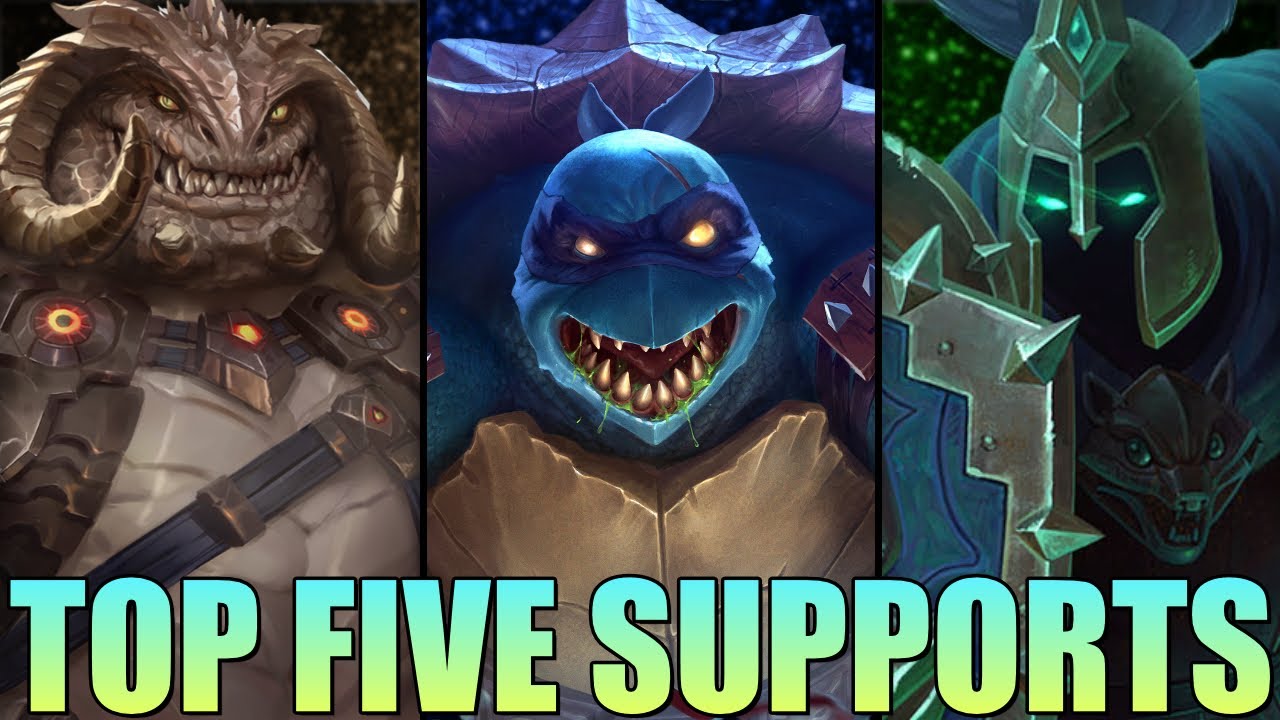 THE TOP FIVE SUPPORTS FOR SMITE SEASON 11!