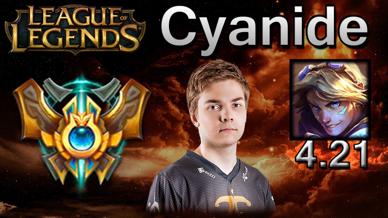 Cyanide - Ezreal/Lux vs Graves/Thresh - ADC - Challenger Preseason S5 | 348