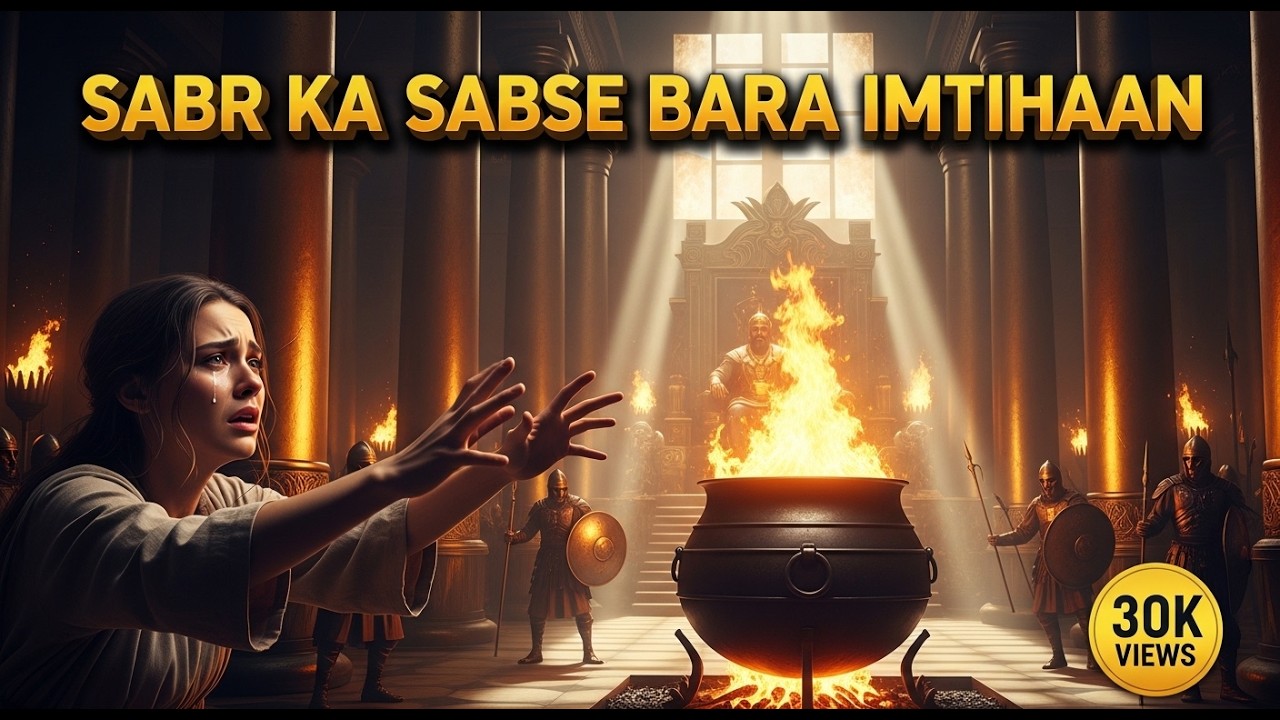 “Jab Imaan Aag Ke Samne Khara Ho Gaya | Sabr Ka Sabse Bada Imtihaan 😢🔥”