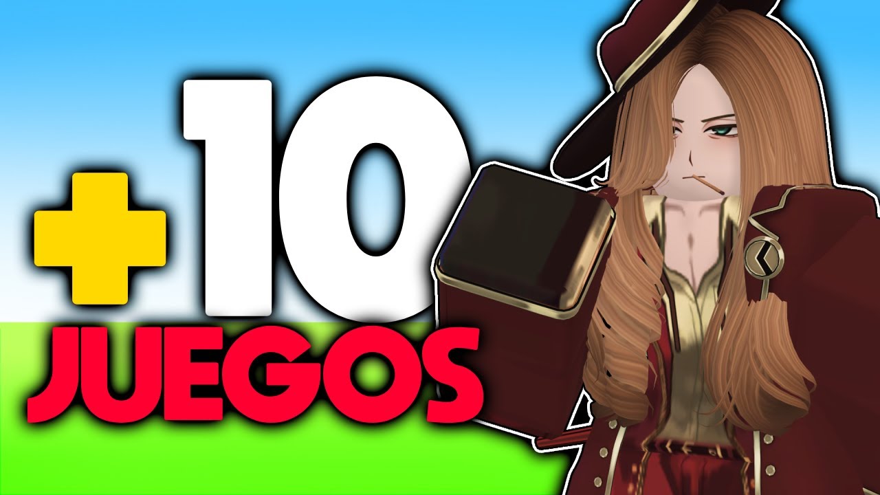 ☝🤓 TOP 10 JUEGOS DE ROBLOX QUE NO TE PUEDES PERDER! 🎮