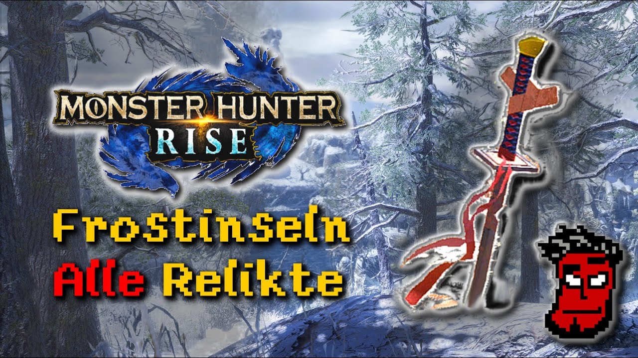 Monster Hunter Rise: Frostinseln ALLE Relikte / Alte Botschaften Guide | Gameplay Deutsch German