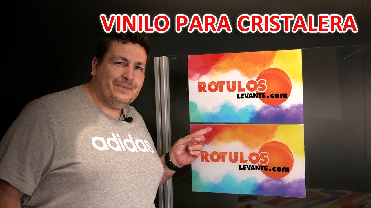 Como pegar Vinilo Impreso por DENTRO o por FUERA del cristal