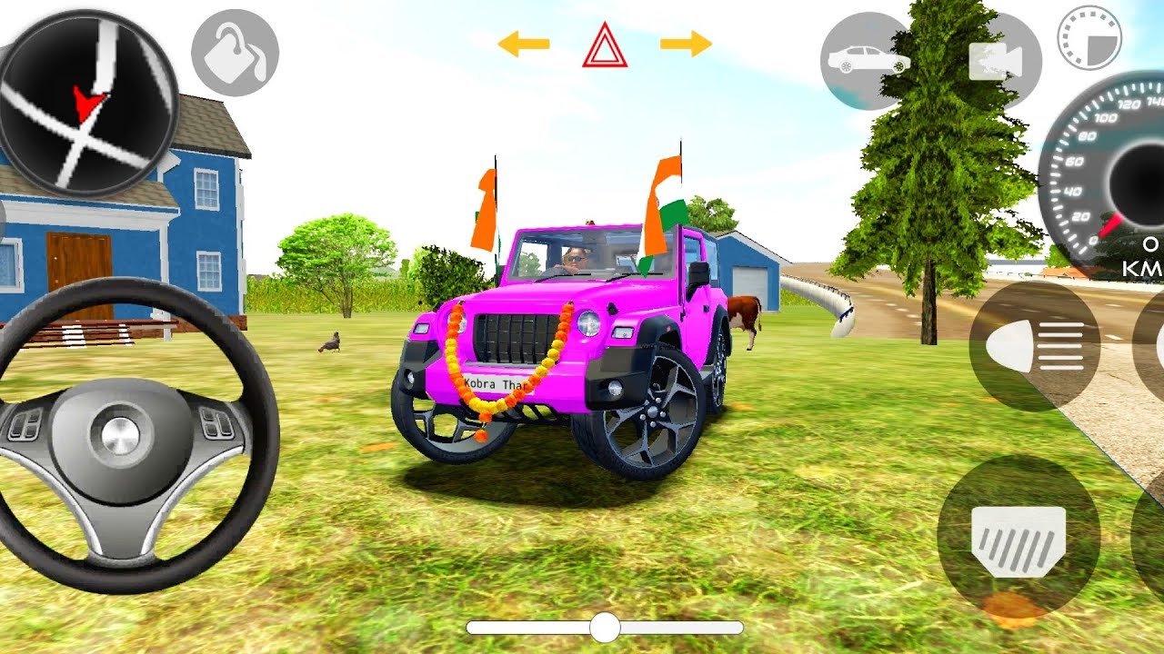 Modified Mahindra Thar😈Games:Indian Thar (Gadi Wala Games) Car Game Android Game - And roid Gameplay