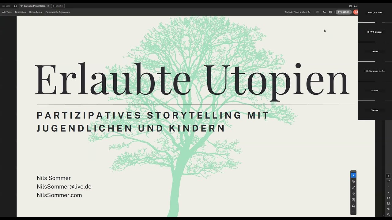 Barcamp eduRPG 2025 - Erlaubte Utopien - Nils Sommer