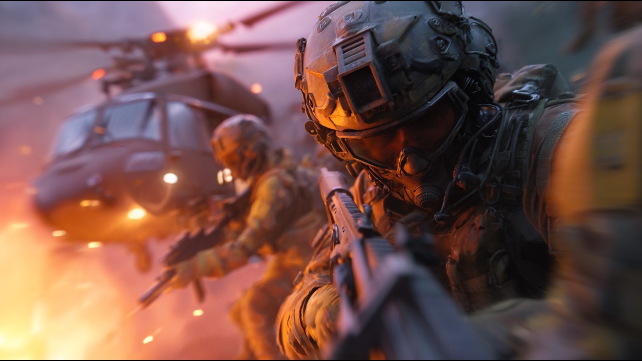Galactic Soldiers Mocked the Old Rifle—Until the Human Deployed a Helicopter-Mounted Gatling Gun