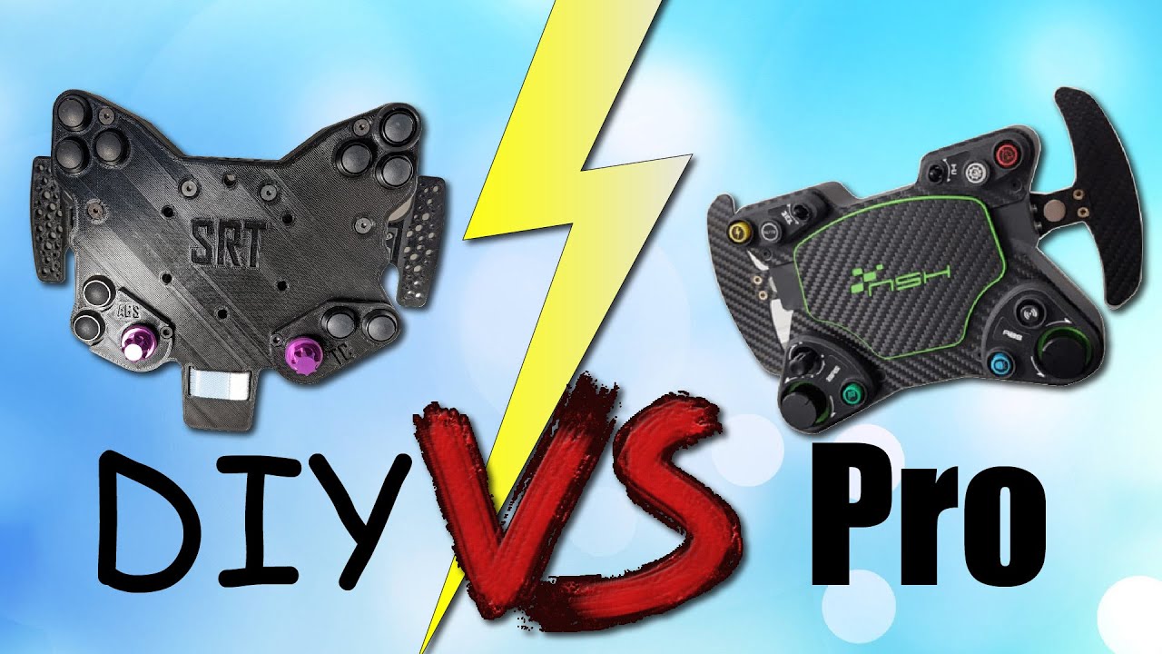 Faut-il réaliser un volant DIY ? Bloc bouton SRT VS NSH Racing