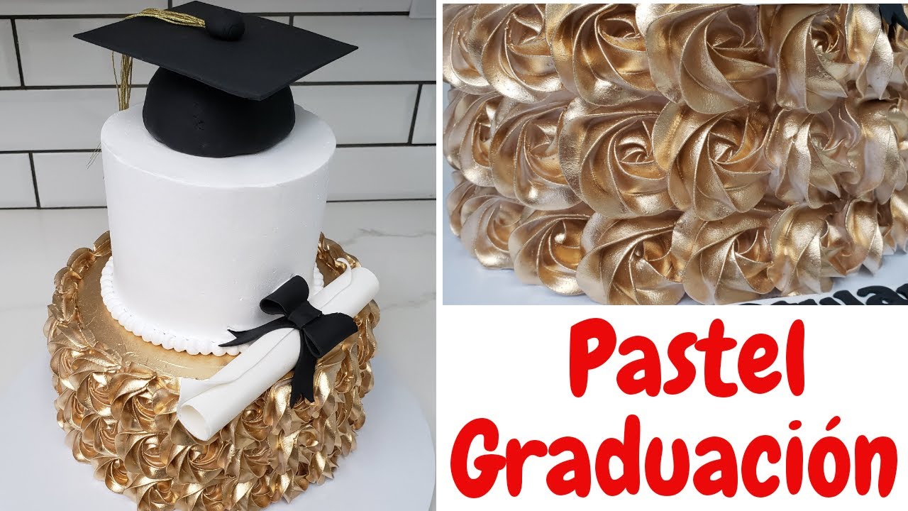#25 Pastel Graduación de Crema Batida