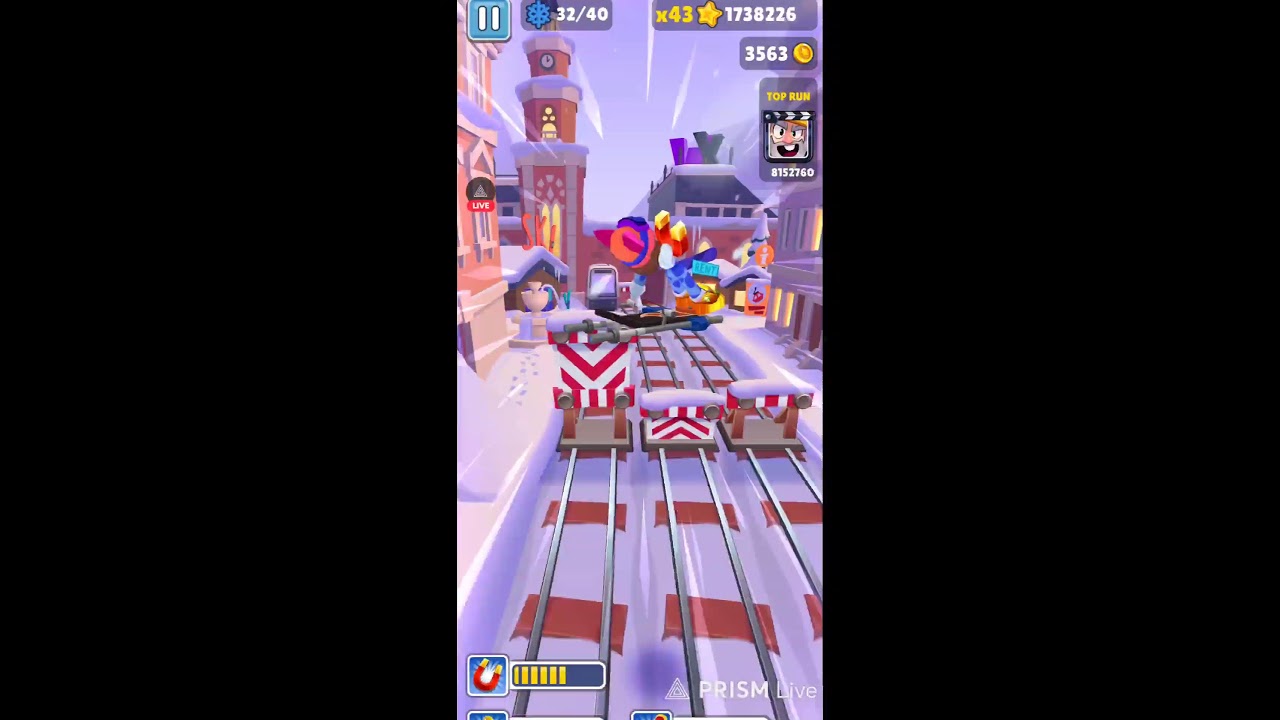 Live Subway Surfers xtreme winter gameplay 🔥 2026