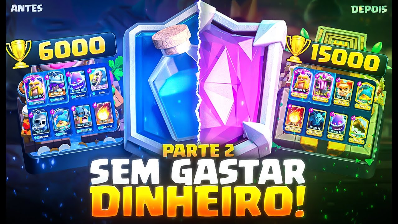 COMO UPAR A CONTA e MELHORAR A JOGABILIDADE no CLASH ROYALE EM 2025!