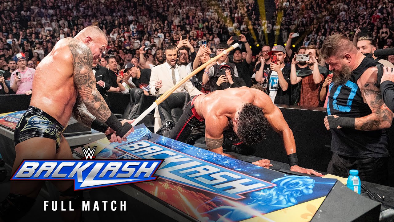 ПОЛНЫЙ МАТЧ: The Bloodline против Рэнди Ортона и Кевина Оуэнса: WWE Backlash France