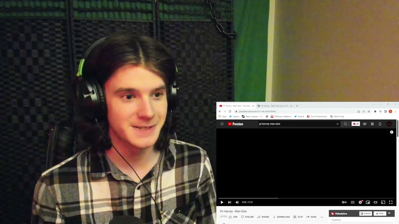 First listen to PJ Harvey - Man Size (REACTION)