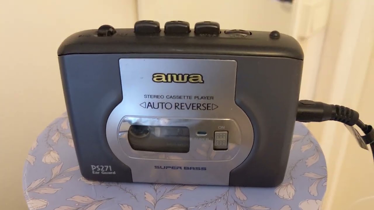 Aiwa PS271 auto reverse stereo cassette player