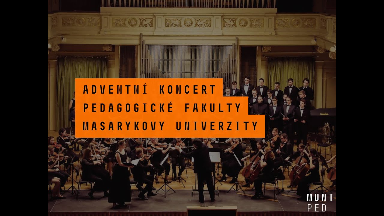 Adventní koncert Pedagogické fakulty Masarykovy univerzity 2020