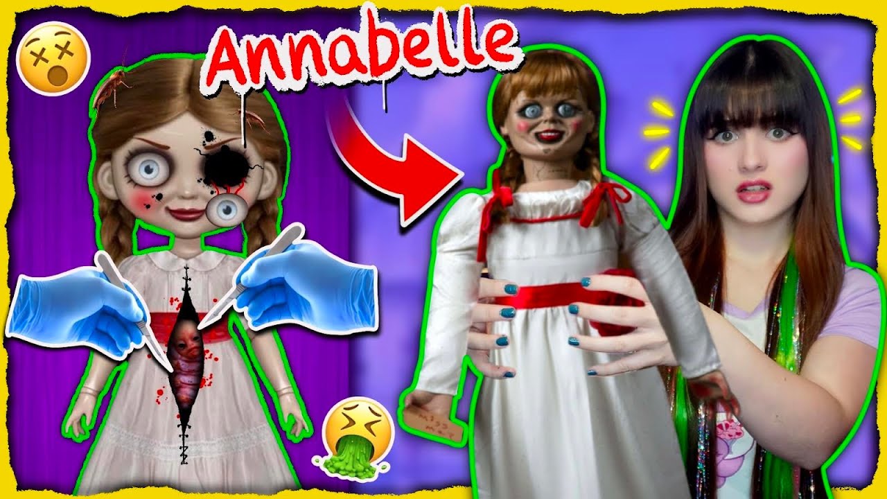 🔴 REPARO MUÑECA ANNABELLE ATERRADORA!! 😱😈 *Este juego está maldit0*