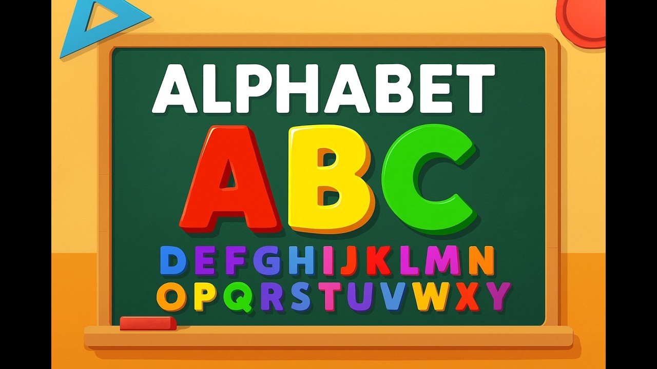 ABC Alphabet Song 4 Minutes 🎶  Learn Letters & Sounds A–Z for Preschoolers