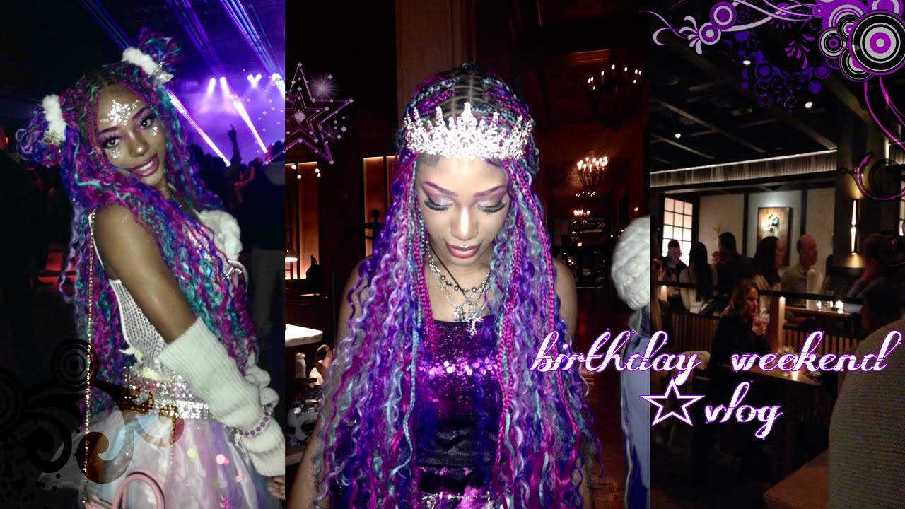 it girl ☆ birthday vlog .⋆ prep, dinner, and rave 