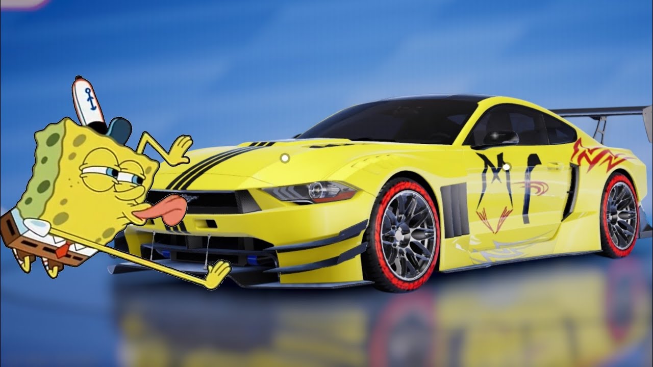 Mi diseño del Mustang es una belleza 💖