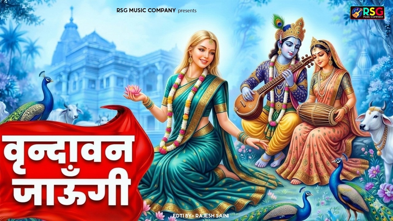 Vrindavan Jaungi | वृन्दावन जाउंगी | मेरे उठे विरह में पीर | Krishna Bhajan 2026 | Vrindavan Bhajan