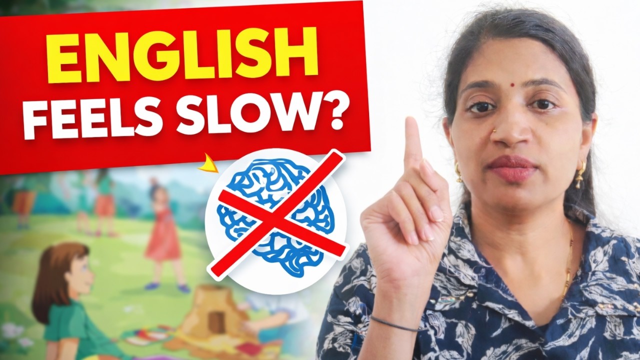 Stop Translating in Your Head | How to Think in English for Beginners