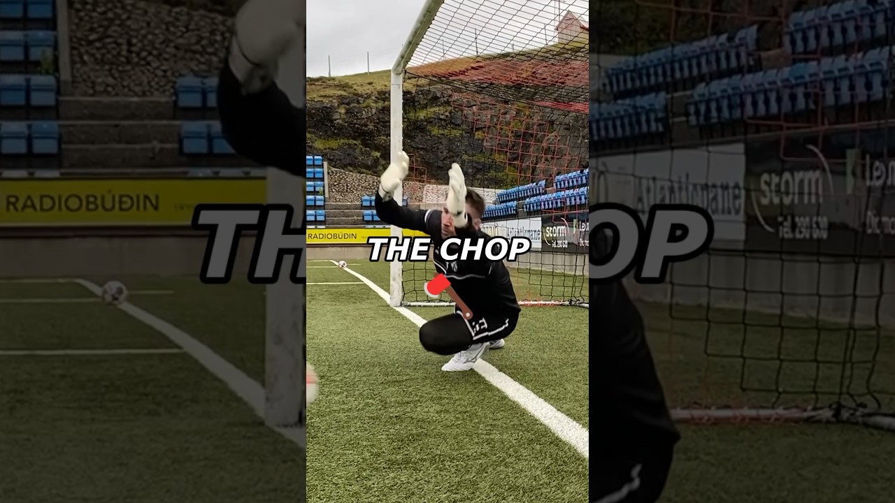 How NOT To Dive As A Goalkeeper ❌🚑 #Goalkeeping #GoalkeeperTips #Shorts