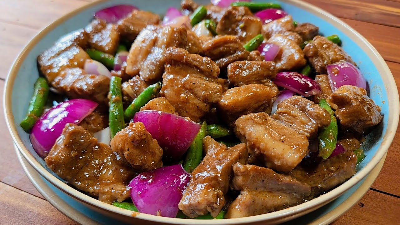СДЕЛАЙТЕ ВОСХИТИТЕЛЬНЫЙ И ВКУСНЫЙ СТЕЙК ИЗ СВИНИНЫ СНОВА ПОЛУЧИТЕ ГОРШОК РИСА!!
