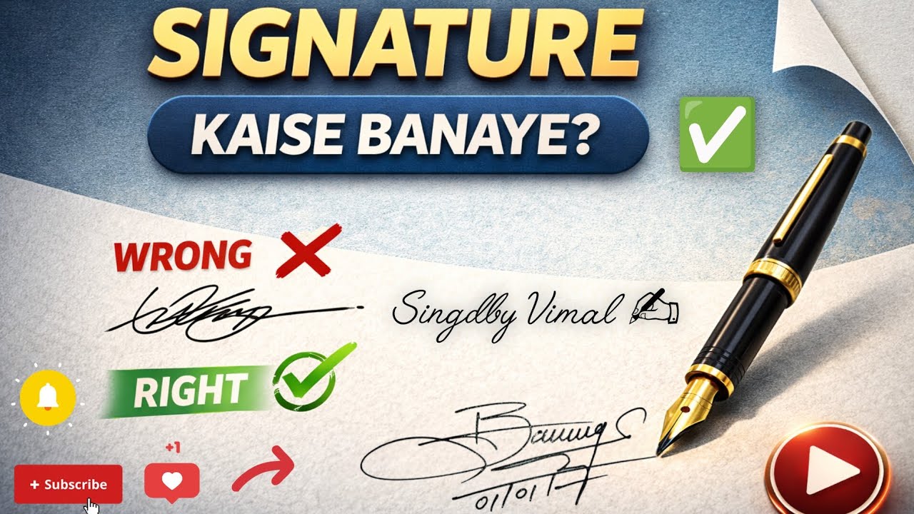 ✅️A to Z Signature Design Ideas | Creative signature design | Tutorial signature ❤️ ? 🔥🎉