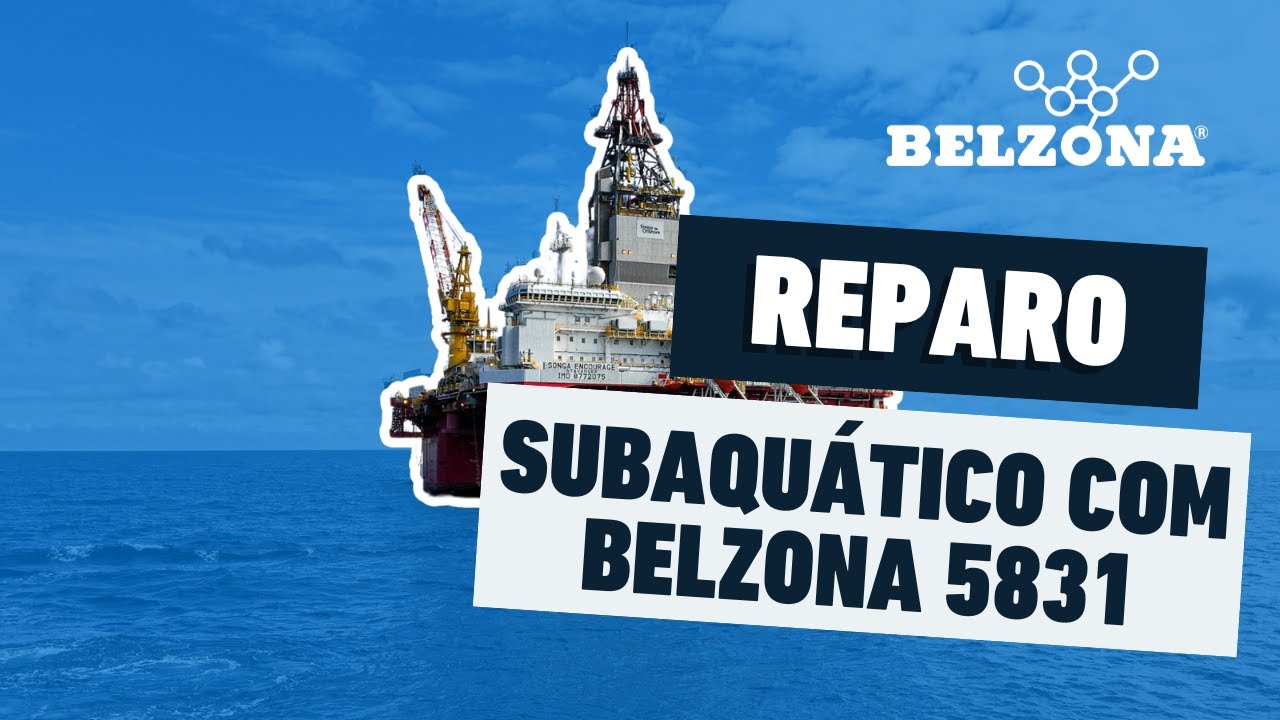 Reparo subaquático com Belzona 5831