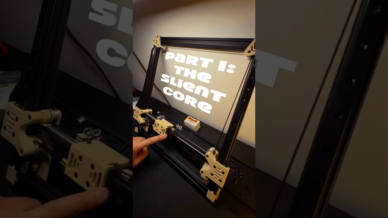 The Silent Core(XY). Starting something new&hellip; #corexy #diy