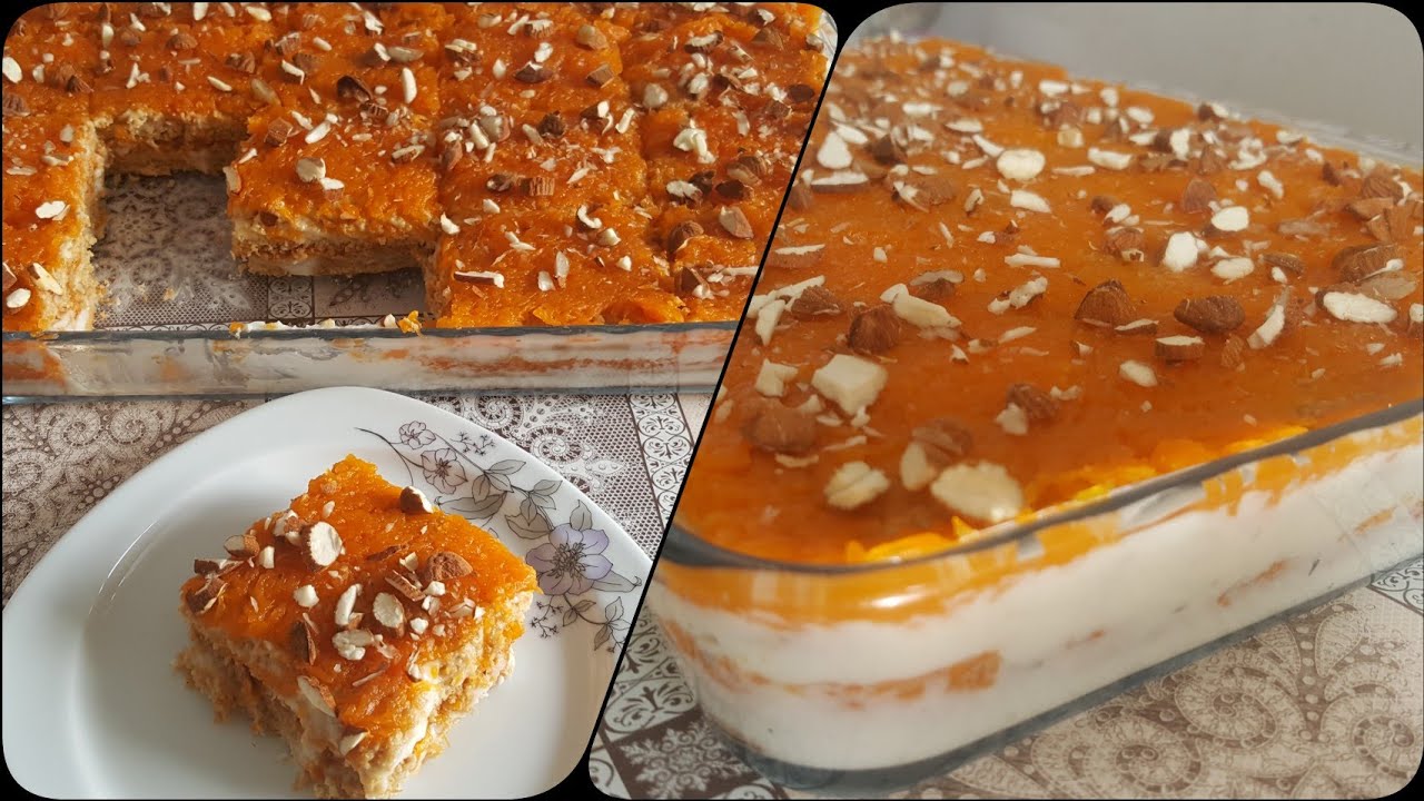 BALKABAKLI MUHALLEBİLİ PASTA - BALKABAĞIYLA YAPILAN ENFES PASTA