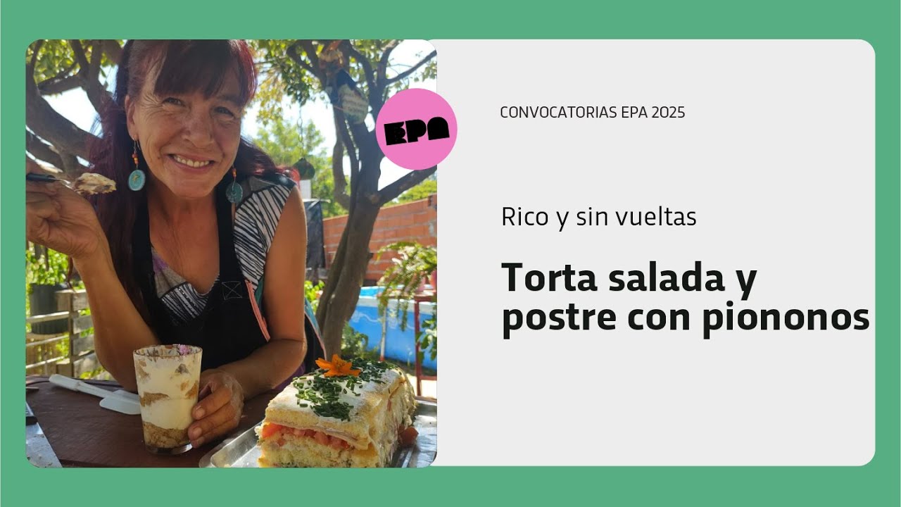 RICO Y SIN VUELTAS | Programa 90 | Torta salada y postre con piononos