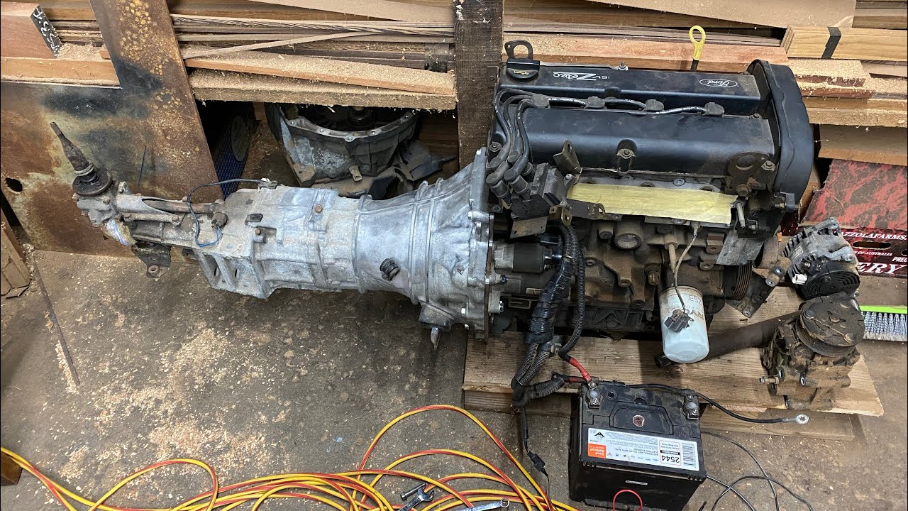Zetec or 1600 crossflow to Mazda MX5 NA/NB 5 speed gearbox conversion