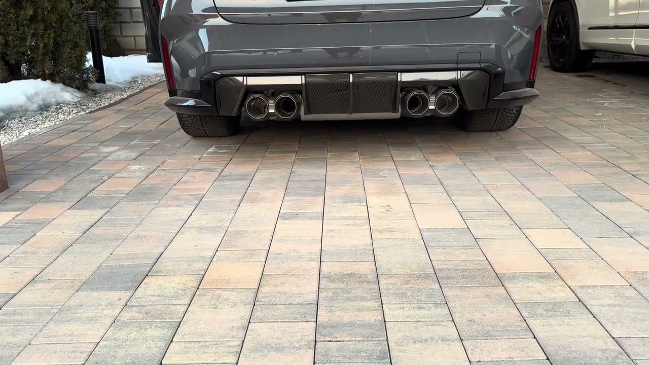 2022 M3 G80 Akrapovic Slip-On Line (Titanium) + Evolution Link Pipe set (Titanium) Long