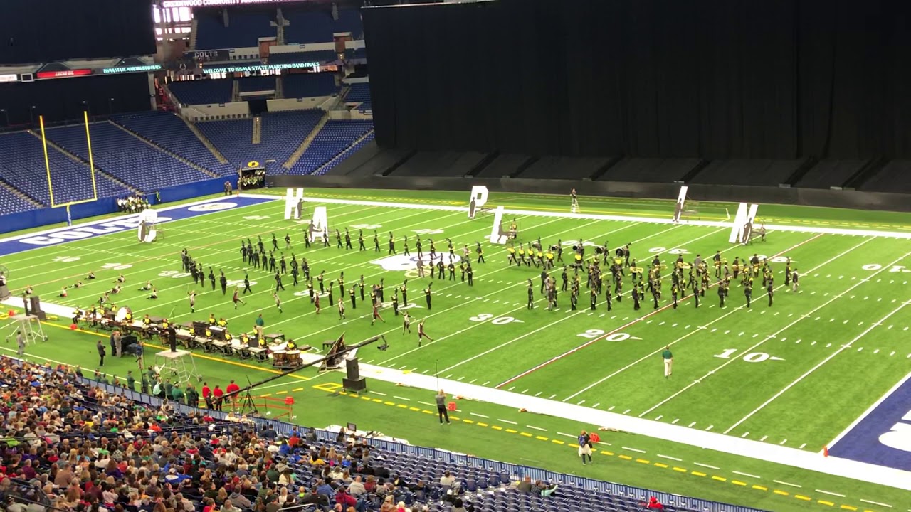 1st place performance 2018 Greenwood Marching Woodmen and Irish Guard ISSMA State Finals