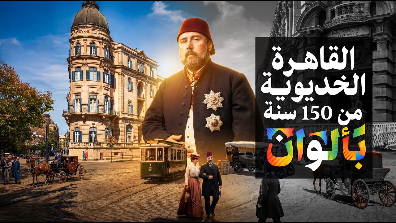 وسط البلد بالألوان | رحلة في القاهرة الخديوية