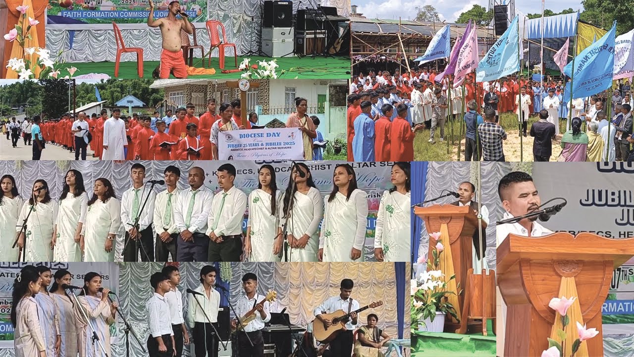 Shoh Jingmut & Kynduh Mynsiem Ka Jingpyniaid Program Ha Ka Sngi Khraw Jong Ka KBB & Ka Jowai Diocese