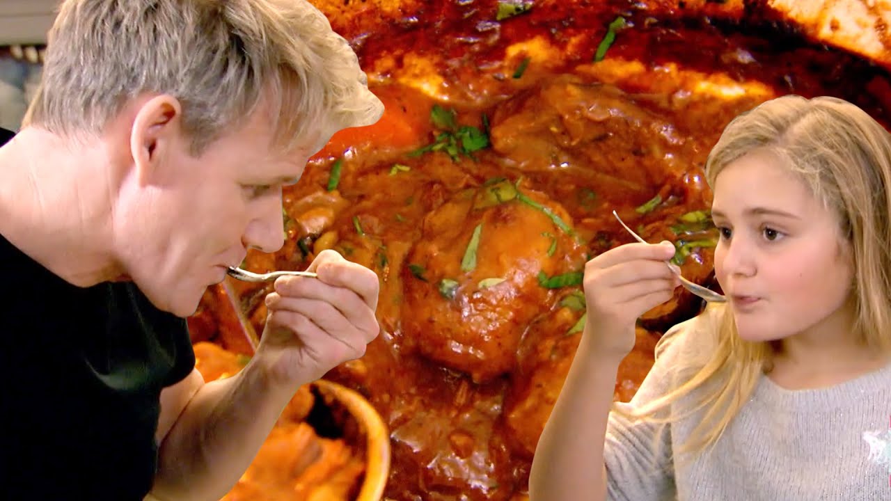 Gordon Ramsay & His Daughter Make Beef and Mustard Dumpling Stew