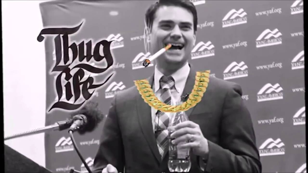 Ben Shapiro Reacts to Ben Shapiro Thug Life