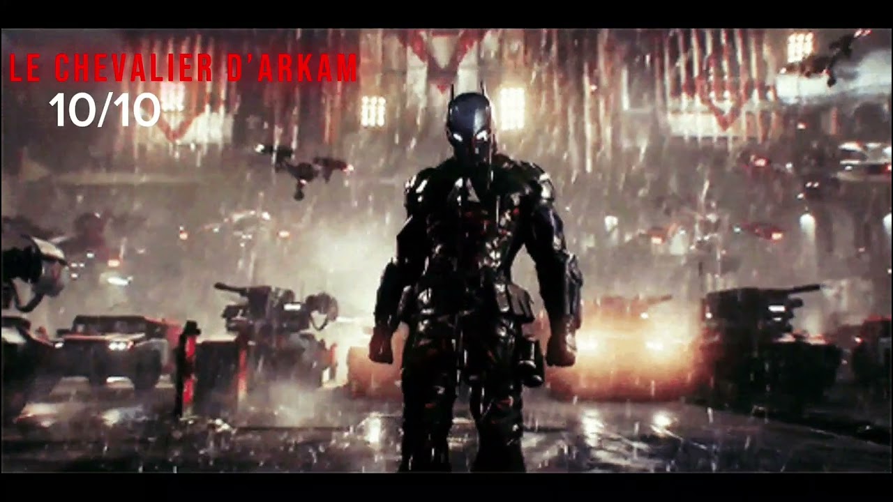 Je notes les mechant de batman arkam knight
