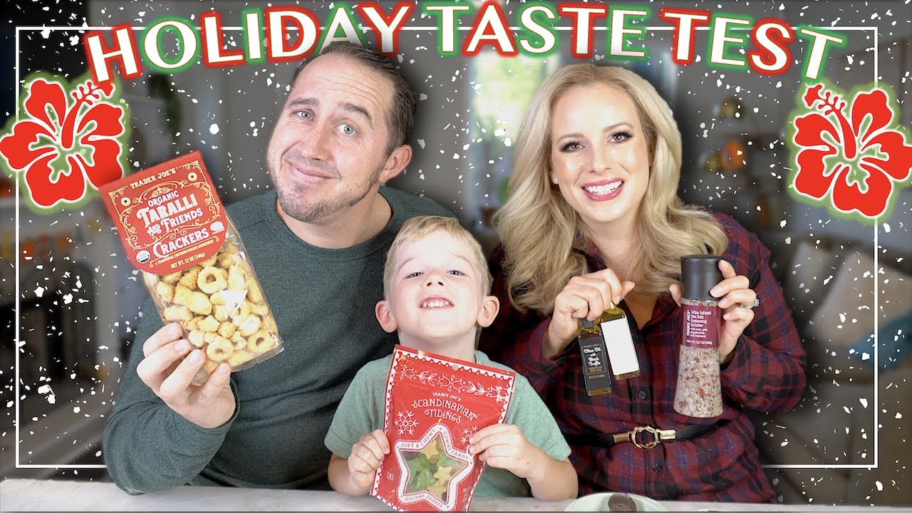 FESTIVE TRADER JOES TASTE TEST