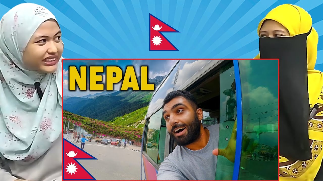 $0.80 Wild Bus Trip From Kathmandu - Nepal - Malaysian Reactions