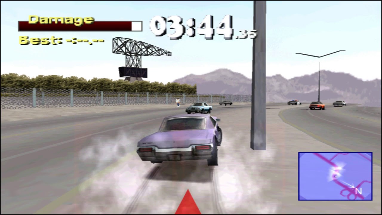 Driver 2 | Modded Fun Survival (No Invincible) with Cheats Code